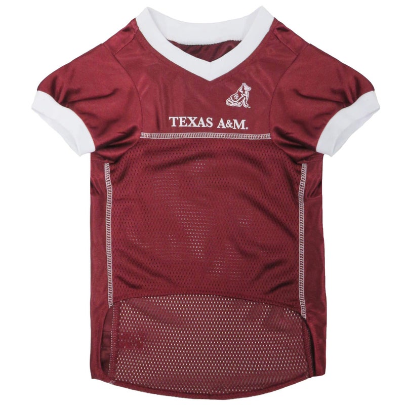Pets First NCAA College Texas A&M Aggies Mesh Jersey for DOGS & CATS, X-Large. Licensed Dog Jersey with your Favorite Football/Basketball College Team - Image 2